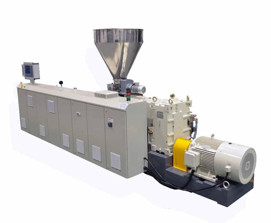 Caracteristica liniei de coextrudare a conductei cu perete solid HDPE multistrat