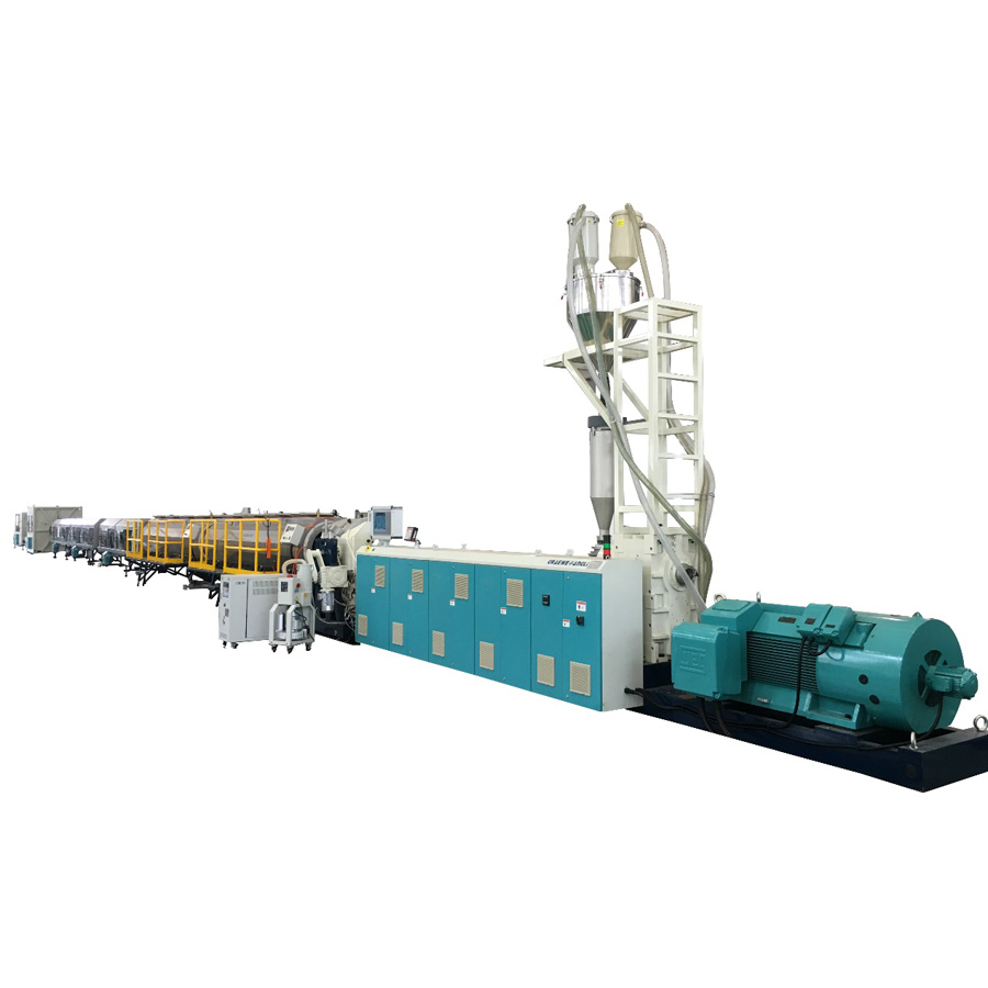 Linia de extrudare a conductei PE